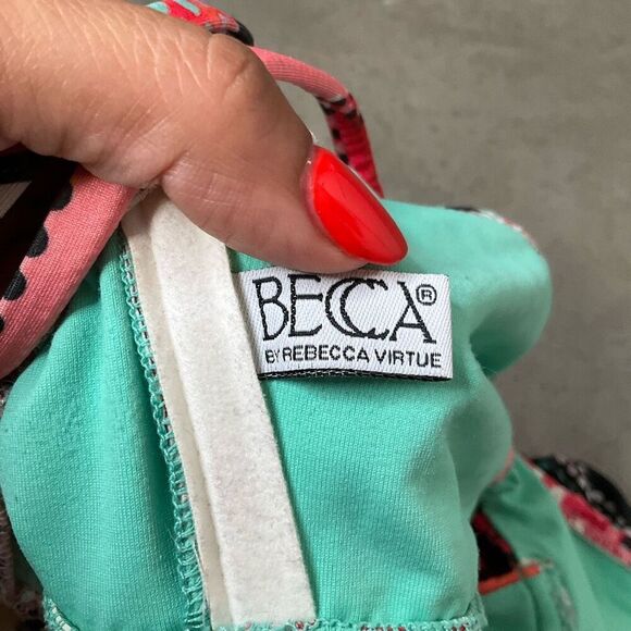 Becca by Rebecca Virtue Tribal One Piece Swimsuit - Picture 6 of 6